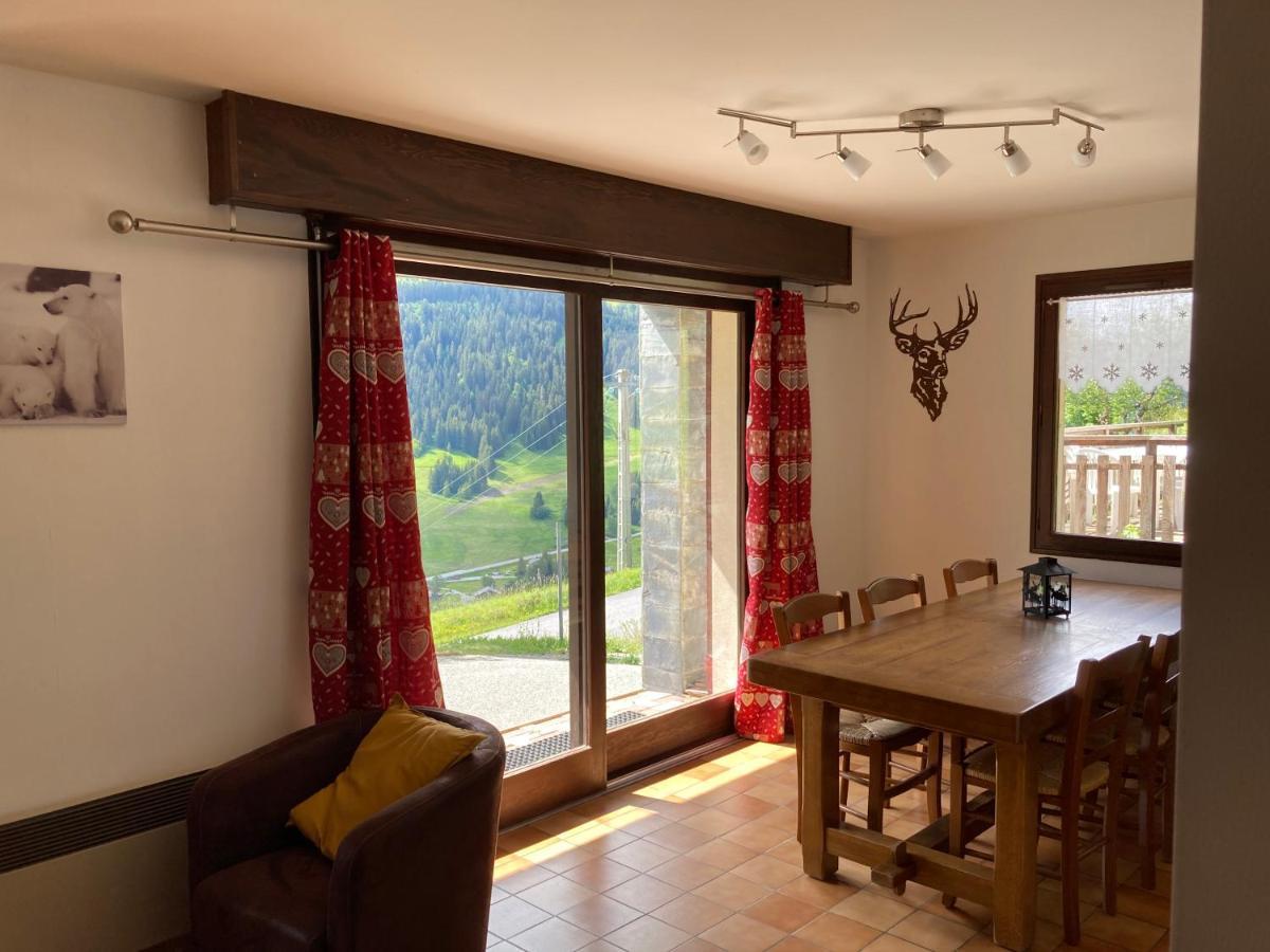 Demi Chalet Le Lachat Notre-Dame-de-Bellecombe Bagian luar foto