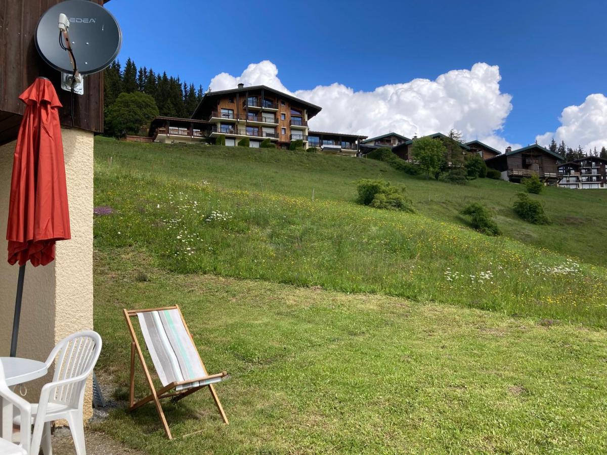 Demi Chalet Le Lachat Notre-Dame-de-Bellecombe Bagian luar foto